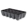 15-Cell Tray, Black -Garden Care Store 35 696 deep root seedstarting trays