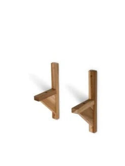 Teak Window Box Brackets