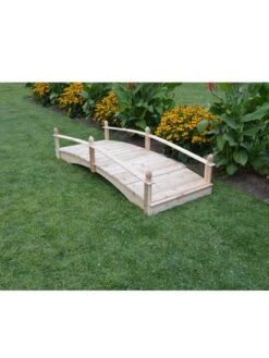 Acorn Garden Bridge Unfinished 4' X 12' 8 Acorn Garden Bridge Unfinished 4' X 12' -Garden Care Store 3 4 crop 8613404 02V 2