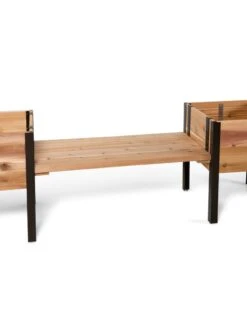 Cedar Bench Kit, Eco-Stained, 48" -Garden Care Store 3 4 crop 8613463 0004