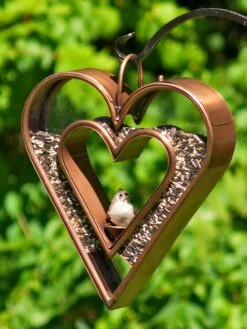 Heart Fly-Thru™ Bird Feeder -Garden Care Store 3 4 crop 8613534 06v