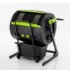 Maze 65 Gallon Composter With Easy Turn Kit And Cart -Garden Care Store 3 4 crop 8613579 01V maze 65 gallon composter with easy turn kit and cart