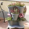 Trifoglio 3-Tier Planter On Wheels -Garden Care Store 3 4 crop 8613625 01V trifoglio 3 tier planter on wheels
