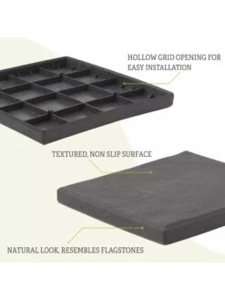 12" X 12" Stomp Stones™, Set Of 4 12 12" X 12" Stomp Stones™, Set Of 4 -Garden Care Store 8587319 4
