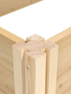 Pine Raised Garden Beds, 4'x4' -Garden Care Store 8588181 05v 1