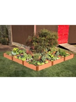 L-Shaped Composite Raised Bed, 12'x12' With 1" Boards 10 L-Shaped Composite Raised Bed, 12'x12' With 1" Boards -Garden Care Store 8588254 03v