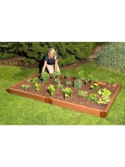 Classic Sienna Composite Raised Bed, 5-1/2" High With 2" Boards 11 Classic Sienna Composite Raised Bed, 5-1/2" High With 2" Boards -Garden Care Store 8588260 01v