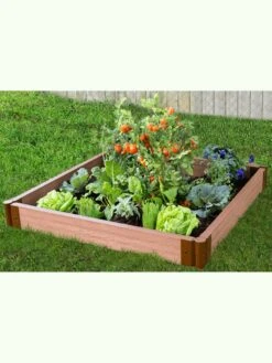 Classic Sienna Composite Raised Bed, 5-1/2" High With 2" Boards 12 Classic Sienna Composite Raised Bed, 5-1/2" High With 2" Boards -Garden Care Store 8588270 02v