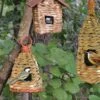 Roosting Pockets, Set Of 3 -Garden Care Store 8590896 001V roosting pockets rustic birdhouses for wrens finches jpg