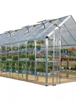 Canopia® By Palram Harmony™ Snap & Grow Greenhouse, 8' -Garden Care Store 8591043 03V tif