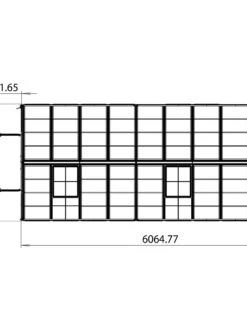 Canopia® By Palram Harmony™ Snap & Grow Greenhouse, 8' -Garden Care Store 8591043 10V tif