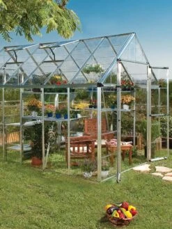 Canopia® By Palram Harmony™ Snap & Grow Greenhouse, 8' -Garden Care Store 8591044 01V tif