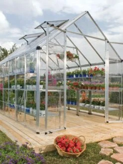 Canopia® By Palram Harmony™ Snap & Grow Greenhouse, 8' -Garden Care Store 8591044 07V jpg