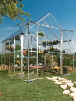 Canopia® By Palram Harmony™ Snap & Grow Greenhouse, 8' -Garden Care Store 8591047 01V tif