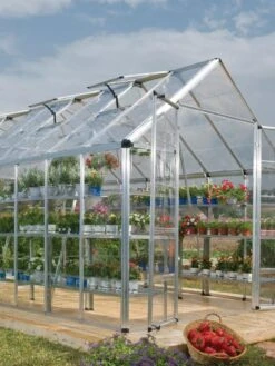 Canopia® By Palram Harmony™ Snap & Grow Greenhouse, 8' -Garden Care Store 8591048 01V tif
