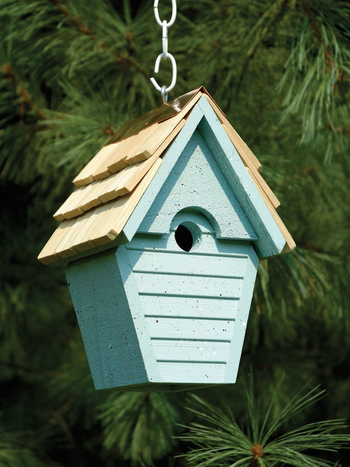 Heartwood Wren-in-the-Wind Bird House 3 Heartwood Wren-in-the-Wind Bird House