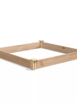 Cedar Raised Garden Bed, 4' X 4' X 6" 13 Cedar Raised Garden Bed, 4' X 4' X 6" -Garden Care Store 8591724 04V tif
