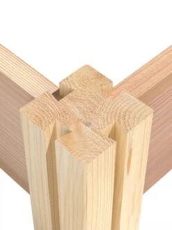 Cedar Raised Garden Bed, 4' X 4' X 6" 11 Cedar Raised Garden Bed, 4' X 4' X 6" -Garden Care Store 8591724 05V tif