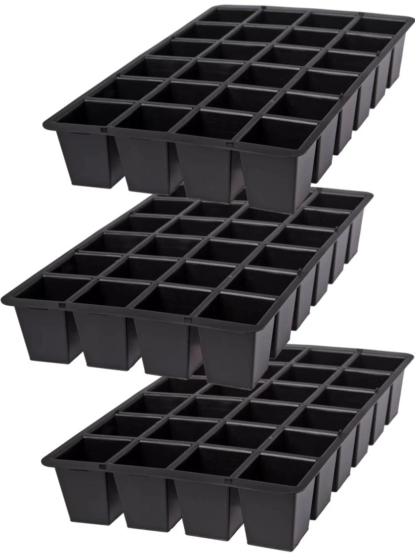 GrowEase 24 Replacement Planting Trays, Set Of 3 3 GrowEase 24 Replacement Planting Trays, Set Of 3