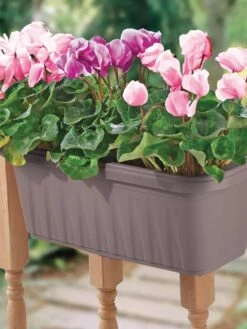 Adjustable Self-Watering Railing Planter, 24" -Garden Care Store 8592173 02V tif