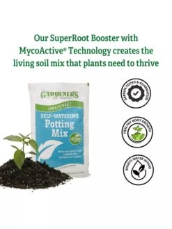 Organic Self-Watering Potting Mix, 20 Qts. -Garden Care Store 8592225 3