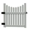 Cottage Vinyl Picket Gate 1 Cottage Vinyl Picket Gate -Garden Care Store 8593654 01v cottage vinyl picket gate new england white