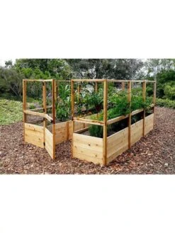 Garden In A Box With Deer Fence, 8' X 12' -Garden Care Store 8594021 05V 3 4