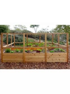 Garden In A Box With Deer Fence, 8' X 12' -Garden Care Store 8594021 06V 3 4