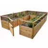 Garden In A Box Cedar Raised Bed, 8' X 12' -Garden Care Store 8594023 05V 3 4