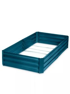 Demeter Corrugated Metal Raised Bed, 34" X 68" -Garden Care Store 8594183 9543BL tif
