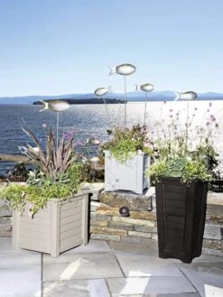 Fish Out Of Water Garden Stakes, Set Of 5 -Garden Care Store 8594277 1524 tif