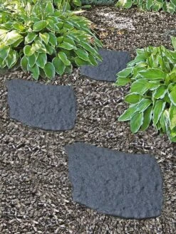 Recycled Rubber Flagstone Stepping Stone 22 Recycled Rubber Flagstone Stepping Stone -Garden Care Store 8594282 001V tif