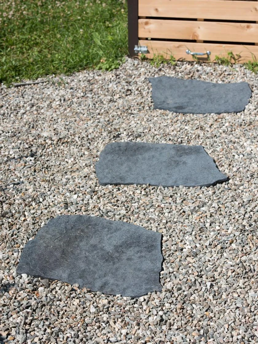 Recycled Rubber Flagstone Stepping Stone 8 Recycled Rubber Flagstone Stepping Stone - Image 6