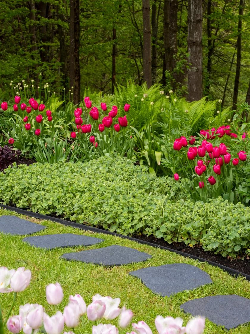 Recycled Rubber Flagstone Stepping Stone 6 Recycled Rubber Flagstone Stepping Stone - Image 4