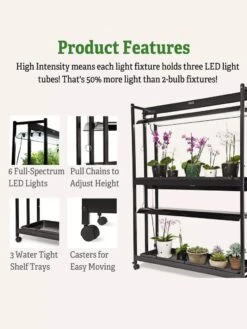 LED SunLite® High Intensity 2-Tier Garden -Garden Care Store 8596023 4