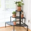 Quarter-Round Lattice Plant Stand -Garden Care Store 8596372 6670 tif
