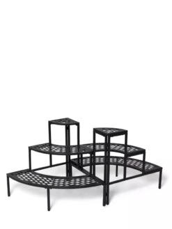 Quarter-Round Lattice Plant Stand -Garden Care Store 8596372 6792 tif