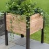 Elevated Cedar Planter Box, 2' X 2' -Garden Care Store 8597991 9613 tif