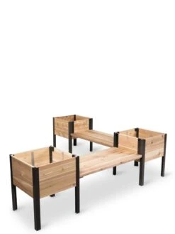 Cedar Bench Kit, Natural, 42" -Garden Care Store 8597992 10056 tif