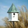 Heartwood Copper Songbird Deluxe Bird House -Garden Care Store 8598849WHVC 01V tif