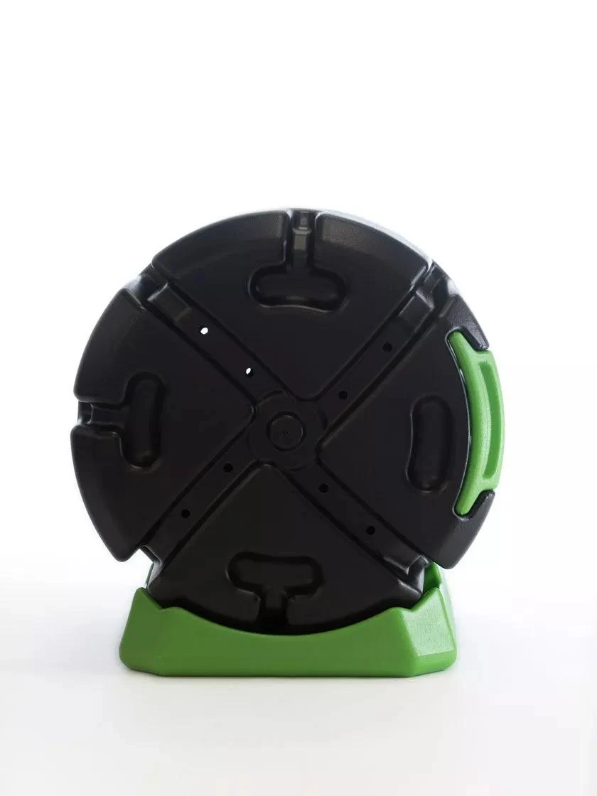 Hot Frog Rolling Compost Tumbler Bin, 37 Gallon 5 Hot Frog Rolling Compost Tumbler Bin, 37 Gallon - Image 3