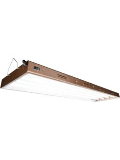 Agrobrite T5 Designer 4-Tube Fixture With Bulbs, 4'