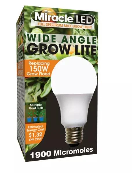Miracle LED Corded 4-Socket Grow Light Kit With Bulbs, Full Spectrum And Red 7 Miracle LED Corded 4-Socket Grow Light Kit With Bulbs, Full Spectrum And Red - Image 5