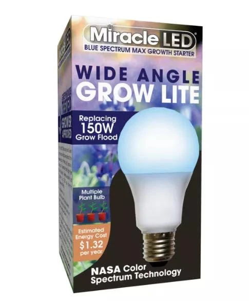 Miracle LED Corded 4-Socket Grow Light Kit With Bulbs, Full Spectrum And Red 4 Miracle LED Corded 4-Socket Grow Light Kit With Bulbs, Full Spectrum And Red - Image 2