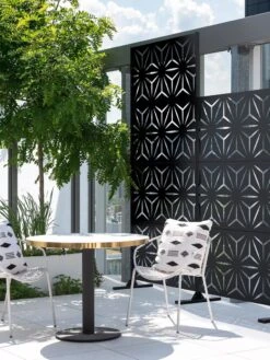 Veradek 3-Panel Privacy Screen Set, Star -Garden Care Store 8599205 08V tif