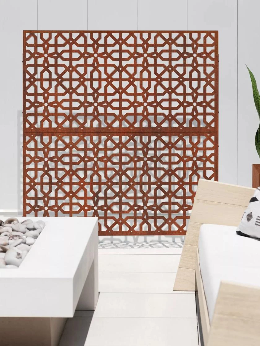 Veradek 2-Panel Privacy Screen Set, Parilla 3 Veradek 2-Panel Privacy Screen Set, Parilla