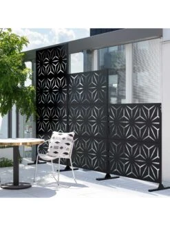 Veradek 2-Panel Privacy Screen Set, Star -Garden Care Store 8599214 08v