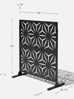 Veradek 2-Panel Privacy Screen Set, Star -Garden Care Store 8599214 11v