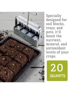 Vermont Compost Company Fort Vee™ Potting Mix, 20 Quarts -Garden Care Store 8599281 6