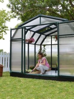Canopia® By Palram Hobby Gardener Greenhouse, 8' -Garden Care Store 8599331 01V tif